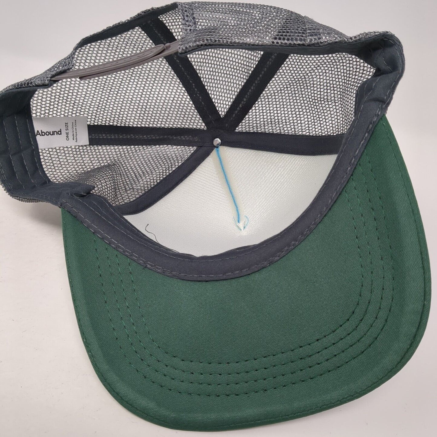 Abound Snapback Trucker Hat Multicolor One Size Mesh Back Adjustable