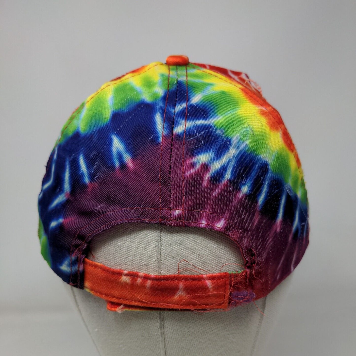 Chimney Rock State Park Strapback Hat Multicolor OSFM Tie Dye 6 Panel