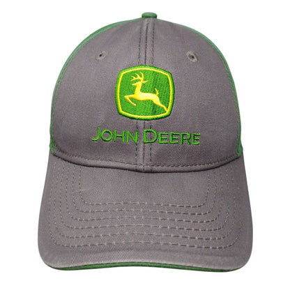 John Deere Strapback Hat Multi OSFA Bingham County Implement Colorblock