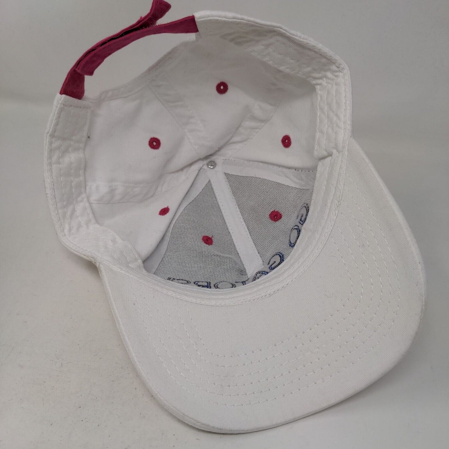 Unbranded Women's Strapback Hat White Embroidered Florida Gators Logo