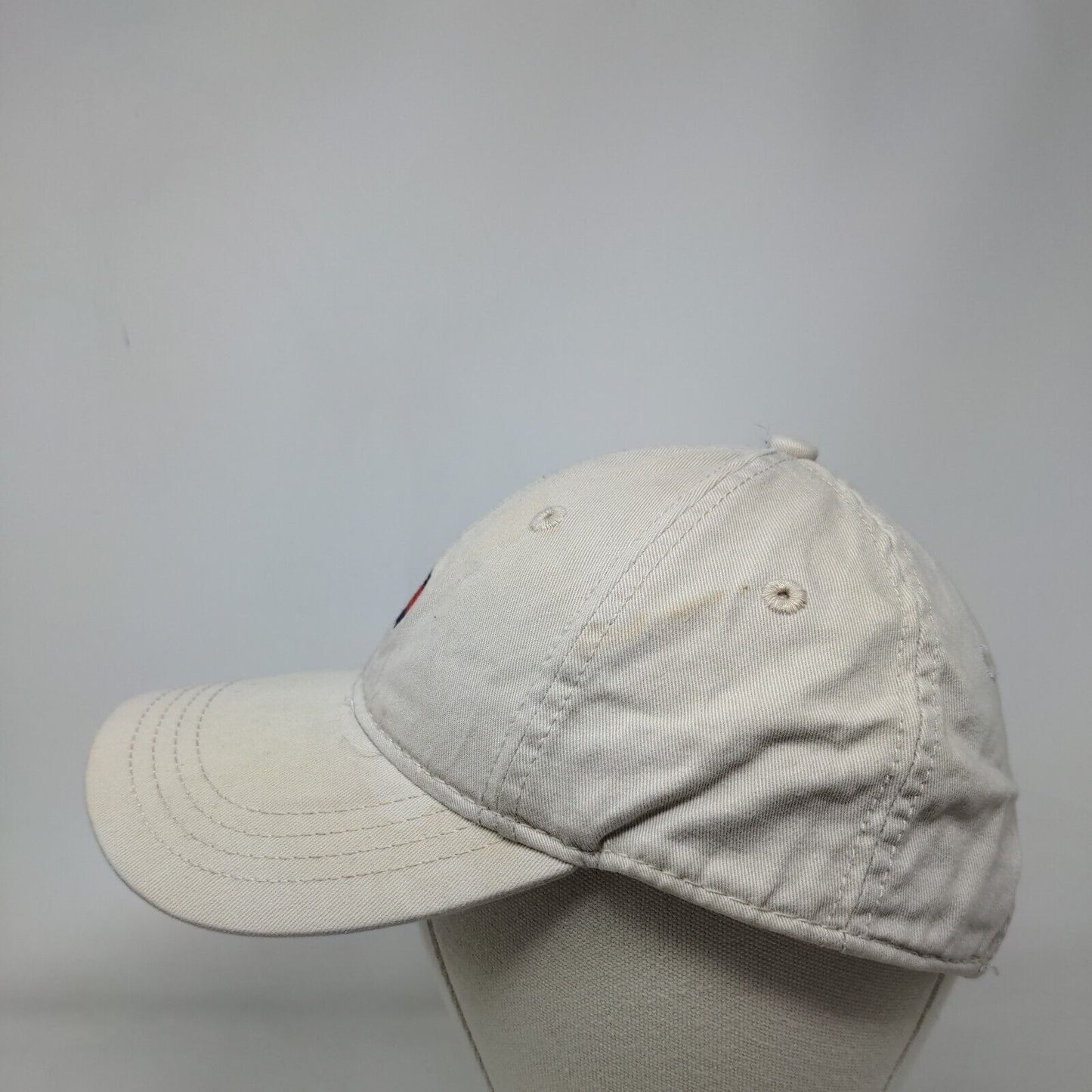 Tommy Hilfiger Free CED Slideback Hat Tan One Size Adjustable Embroidered