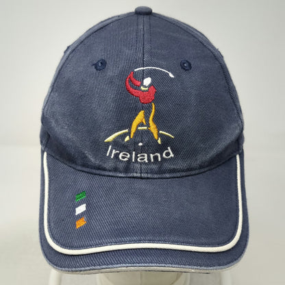 Dolmen Clothing Ireland Golf Hat Blue One Size Baseball Cap Embroidered Strap