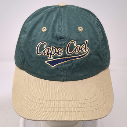 Outdoor Cap Cape Cod Baseball Cap Green Beige One Size Slideback Embroidery Hat