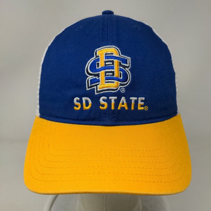SD State South Dakota State Snapback Mesh Back Hat Embroidered Logo W/Tags NCAA