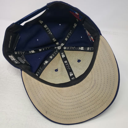 Milwaukee Brewers MLB New Era Snapback Blue One Size National League Patch Hat