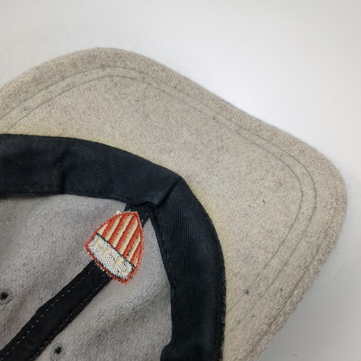 American Needle Harley Davidson Gray Baseball Cap Wool Hat Slideback Vintage