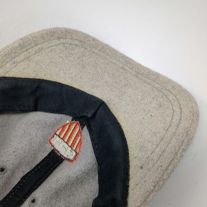 American Needle Harley Davidson Gray Baseball Cap Wool Hat Slideback Vintage