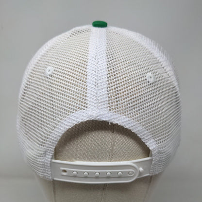 Mountain Dew Snapback Mesh Back Trucker Hat Green One Size Soda Gear