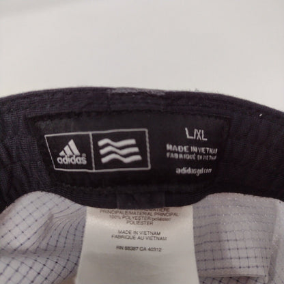 Adidas Climacool Fitted Hat Gray L/XL Embroidered Tree Vent Holes
