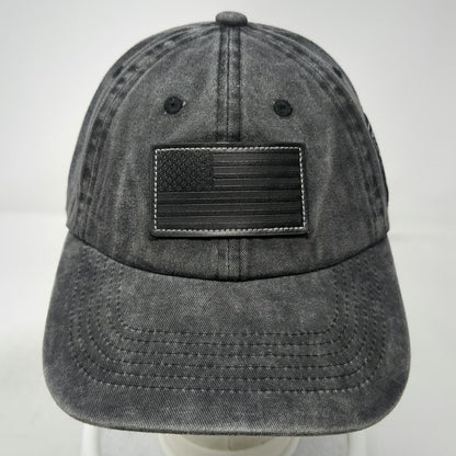 Ford Snapback Gray Hat One Size American Flag Built Tough Acid Wash Promo Logo