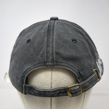 Jim Beam Gray Baseball Cap One Size Slideback Washed Cotton Drink Smart Hat
