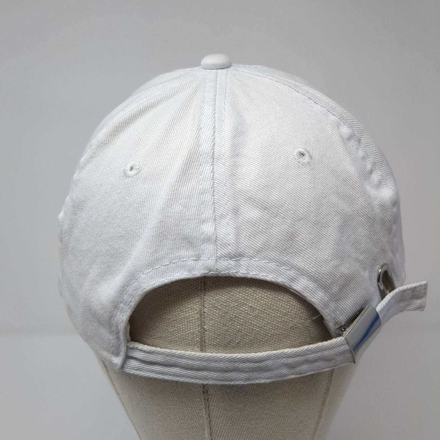 Bee Kind Slideback Hat White One Size Adjustable Embroidered 6 Panel