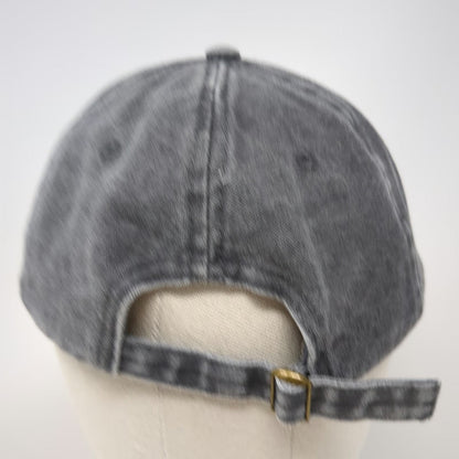 Pacific Brim Baseball Cap Gray One Size Hat Wake & Lake Embroidered Slideback