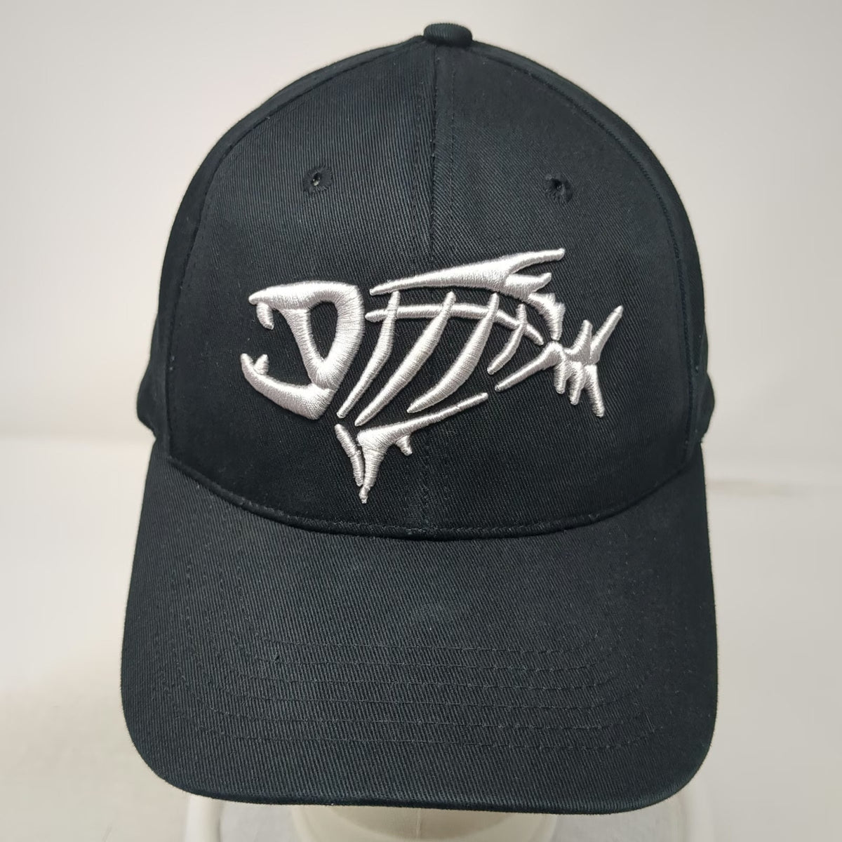 G. Loomis Baseball Cap Black One Size Fish Skeleton Logo Fishing Strapback Hat