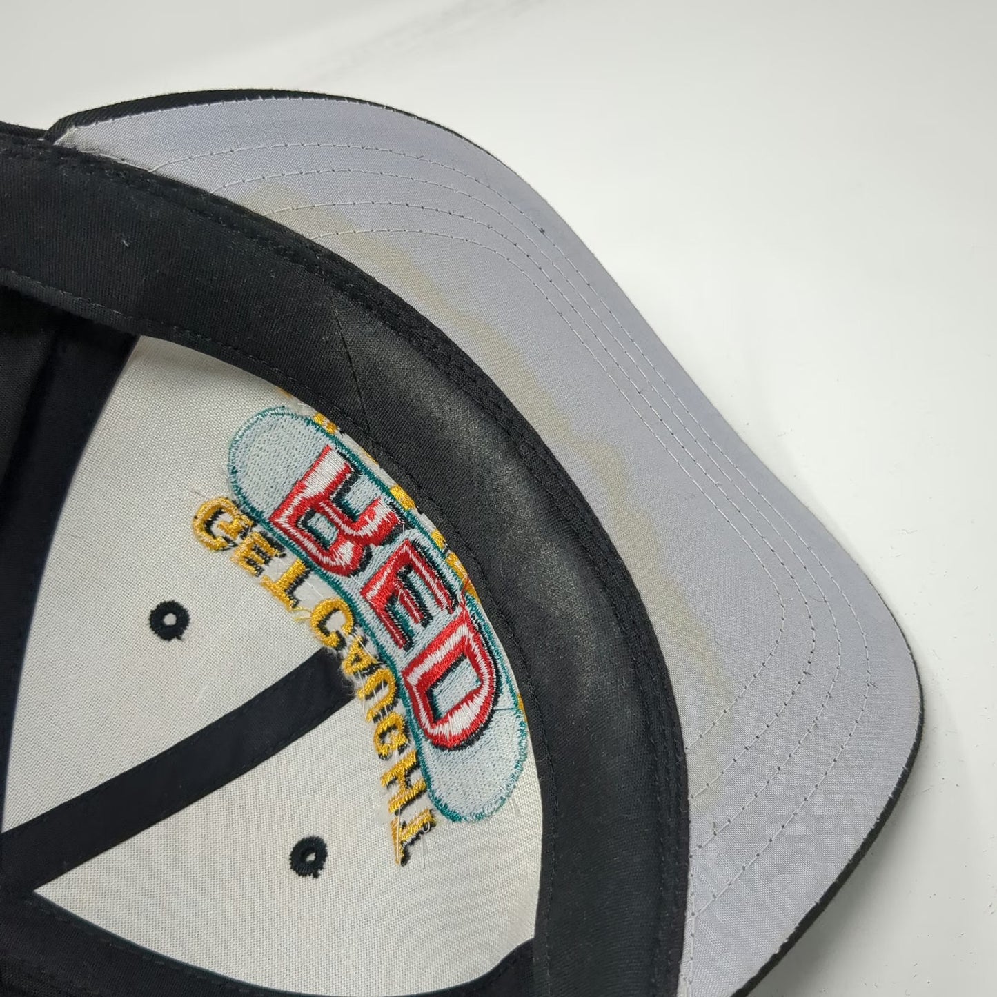 iNKO Baseball Cap Black Coca-Cola Red Handed Handprint Slideback Hat Vintage