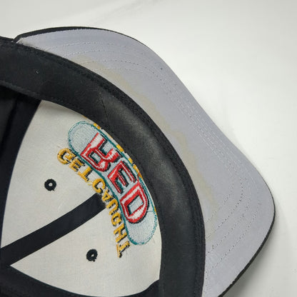 iNKO Baseball Cap Black Coca-Cola Red Handed Handprint Slideback Hat Vintage