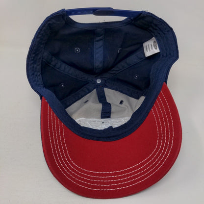 Ford Snapback Hat Multicolor One Size Adjustable Distressed Vented Holes 6 Panel