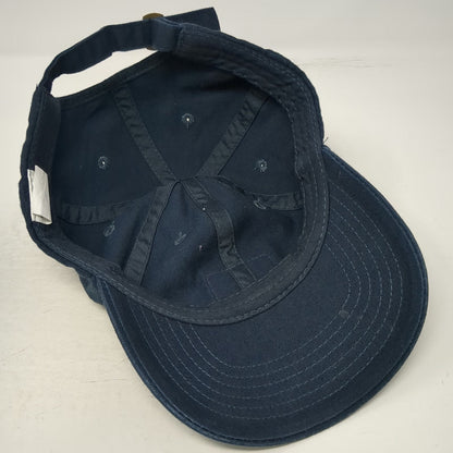 Samuel Adams Baseball Cap Blue One Size Slideback Cotton Beer Mascot Logo Hat