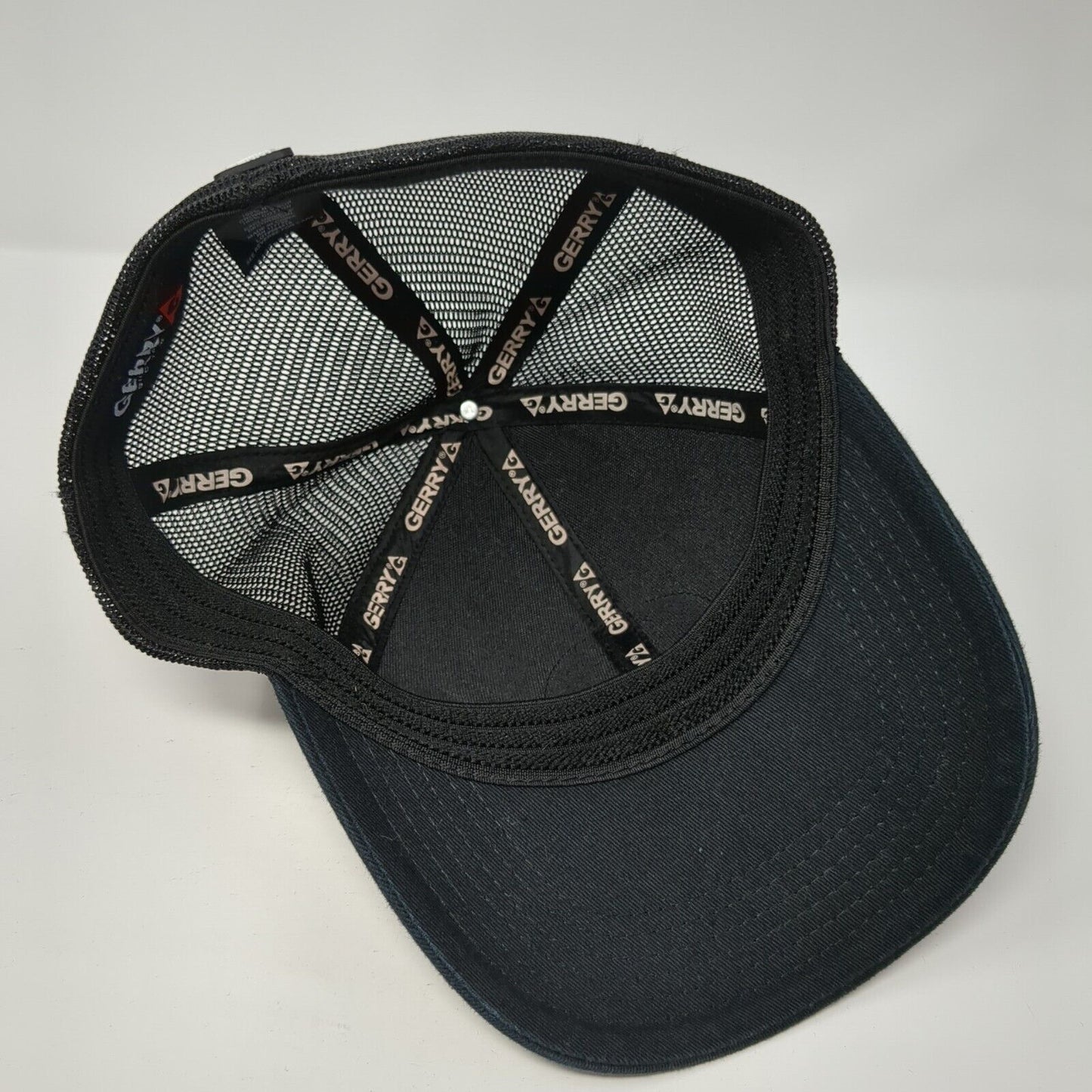 Explore The Possibilities Fitted Mesh Back Trucker Hat Black L/XL Gerry