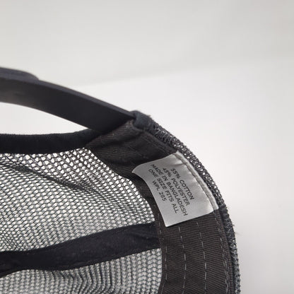 Elephant Snapback Trucker Hat Gray One Size Adjustable Mesh Back Paramount