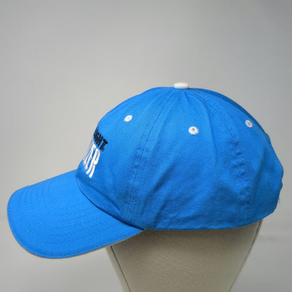 Bud Light Seltzer Snapback Hat Blue One Size Sandwich Bill Embroidered Logo