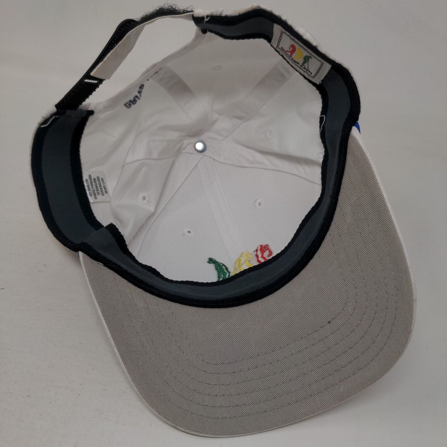 Golf Drive Chip & Putt Strapback Rope Hat White One Size Embroidered