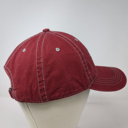 Prairie Mountain Lake George New York Anchor Red Baseball Cap One Size Slideback