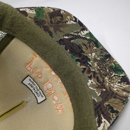 Otto Trucker Hat Green Camo One Size Fly Blow Joseph Plains Idaho Mesh Back