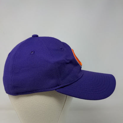 New Era Men's Fitted Hat Purple S-M Clemson Tigers Embroidered Logo