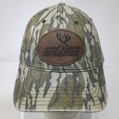 Outdoor Cap Green One Size Tigerstripe Camo Mule Deer Foundation Baseball Hat