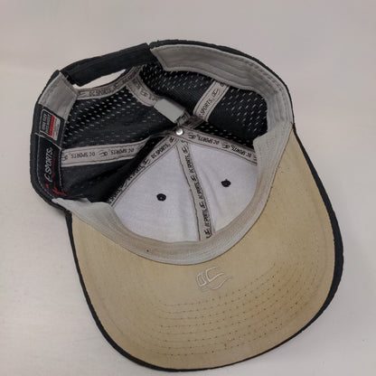 Oc Sports Pro Series Strapback Hat Black OSFM Adjustable 6 Panel