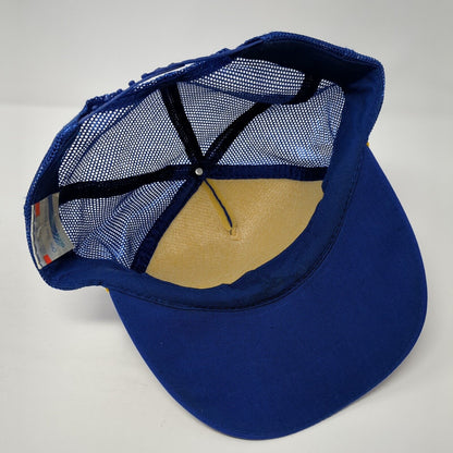 Mel Tillis Branson MO Snapback Rope Trucker Hat Blue One Size Mesh Back