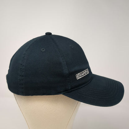 Loomstate Chipotle Baseball Cap Black OSFM Organic Cotton Patch Strapback Hat