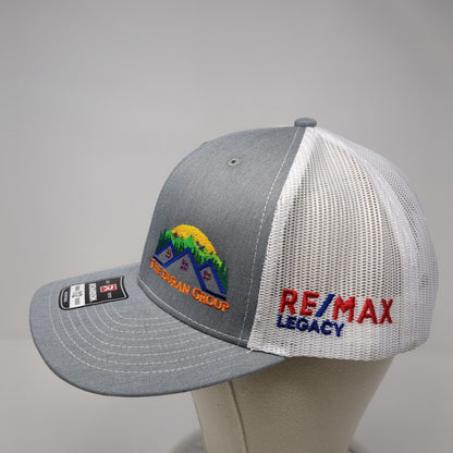 The Duran Group Snapback Mesh Back Trucker Hat Gray One Size Adjustable