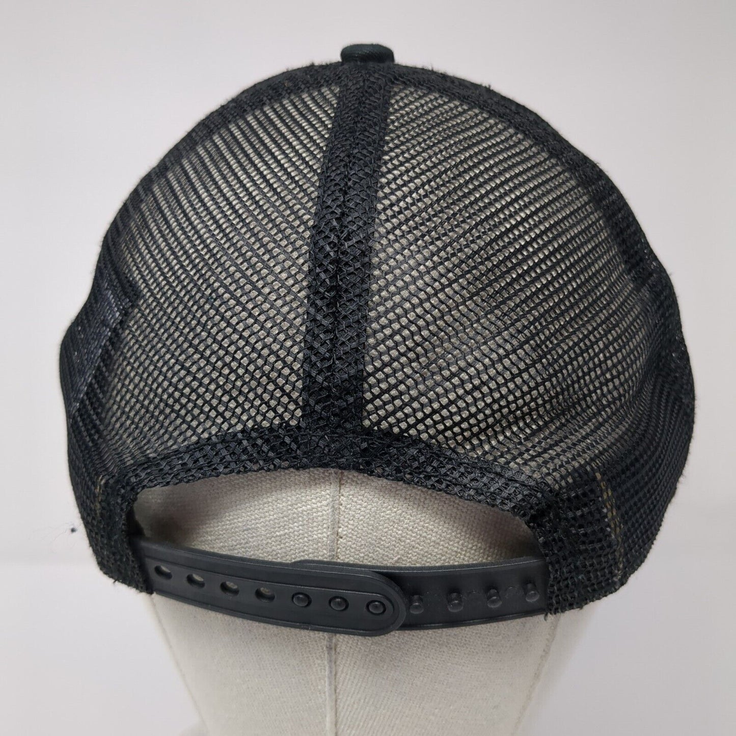 Pbbl crk Snapback Mesh Back Trucker Hat Black One Size New Era 9Fifty