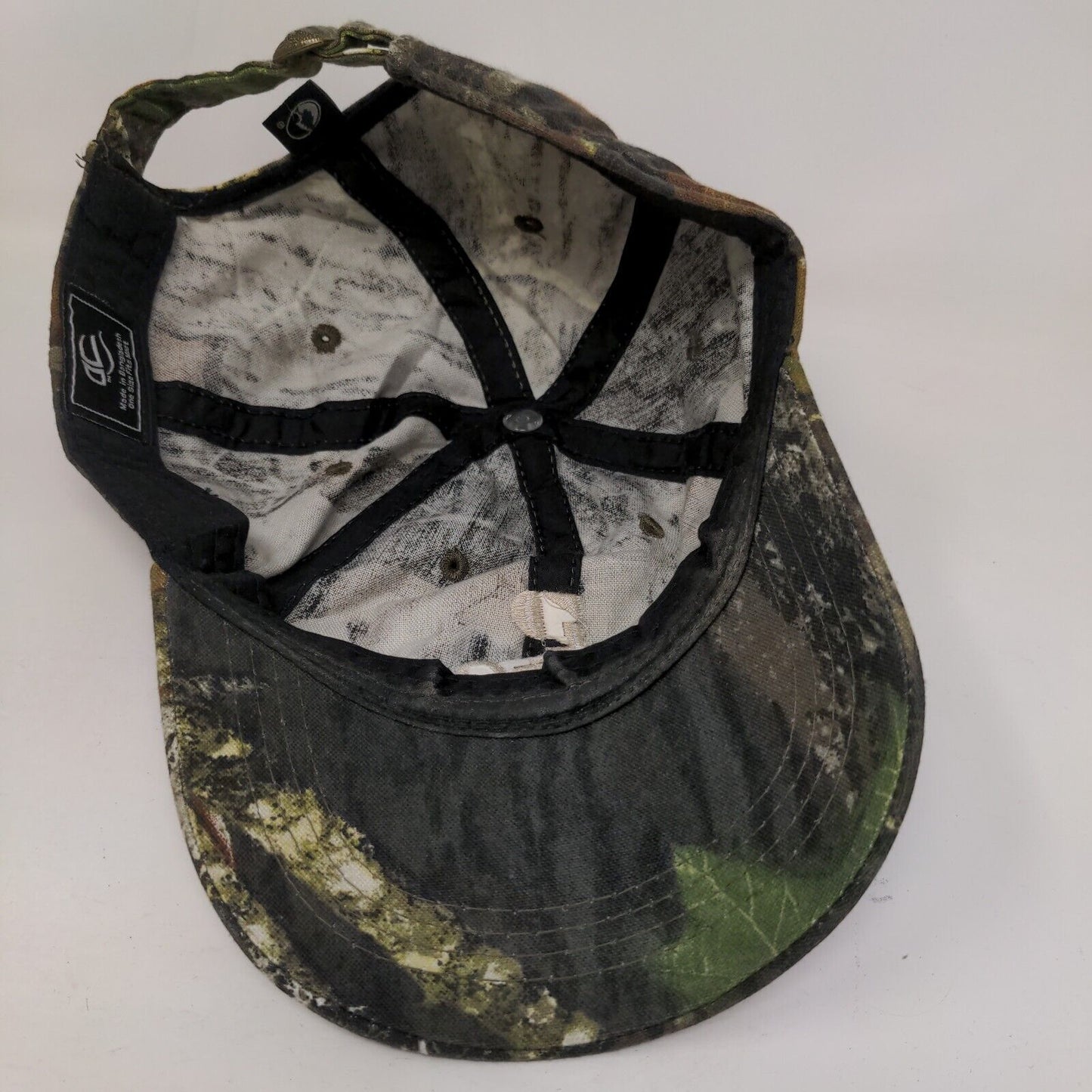 Priority One Slideback Hat Camouflage OSFM One Size Embroidered Outdoor Cap