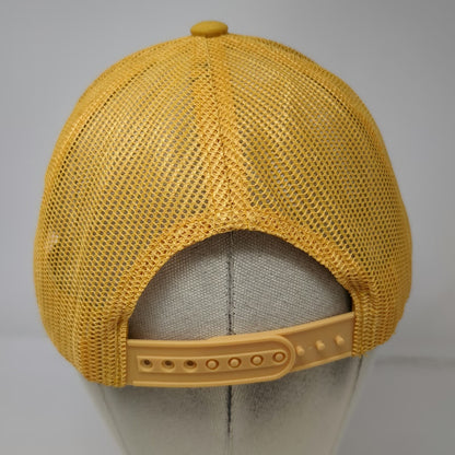 Questionables Trucker Hat Yellow White Blue One Size Not Slim Kinda Shady Rope