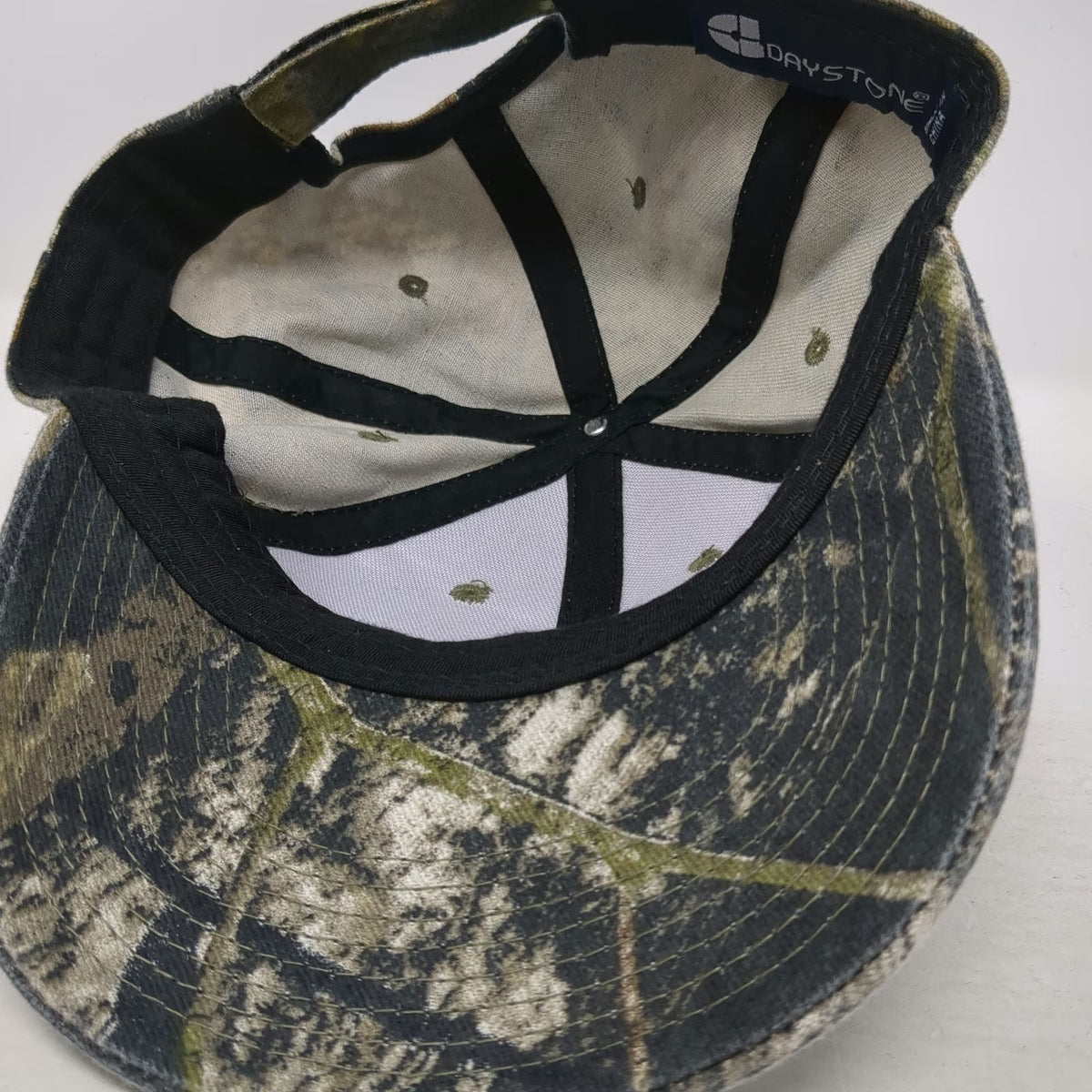 Daystone Baseball Cap Green Camo One Size Great American Insurance Group Hat