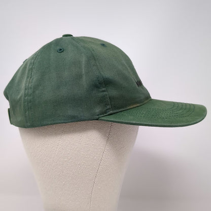 Richardson Baseball Cap Green One Size Strapback Cotton NW Natural Logo Hat