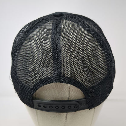 Swingster Trucker Hat Black One Size Havoline Racing Texaco Mesh Snapback