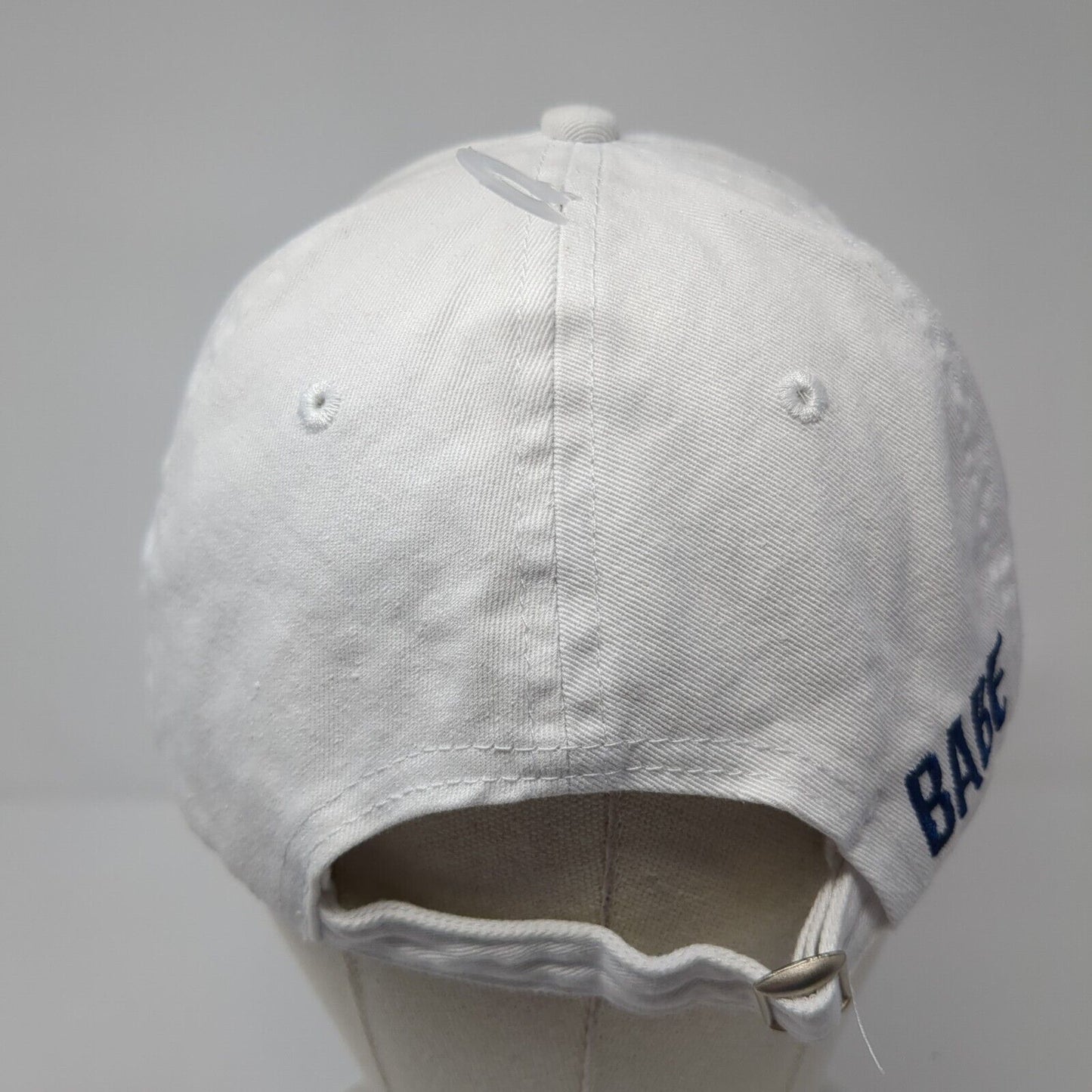 Pink Rose Babe Slideback Hat White One Size Adjustable Swish 6 Panel