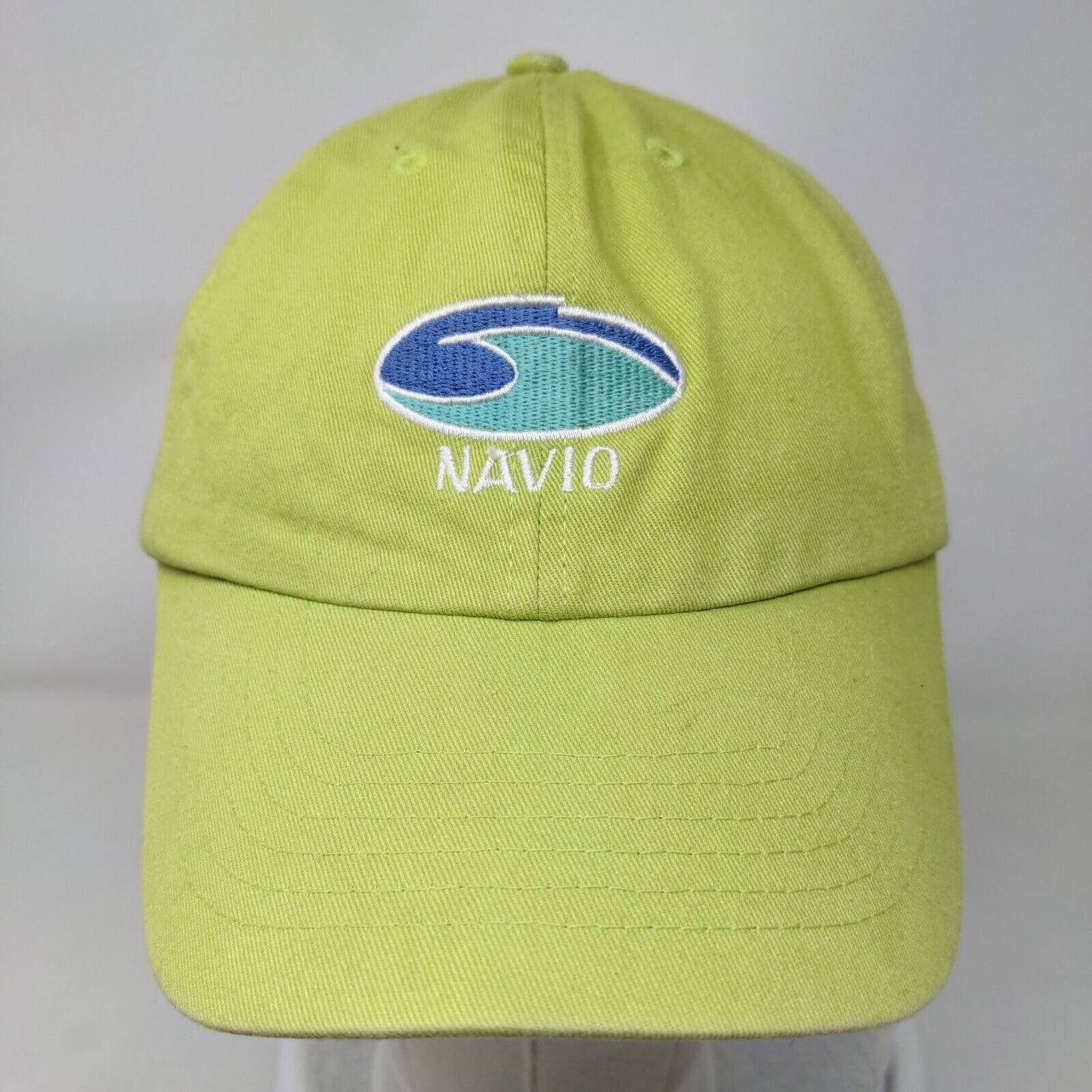 NAVIO Slideback Hat Green OSFM Adjustable Embroidered Dorfman Pacific Co.