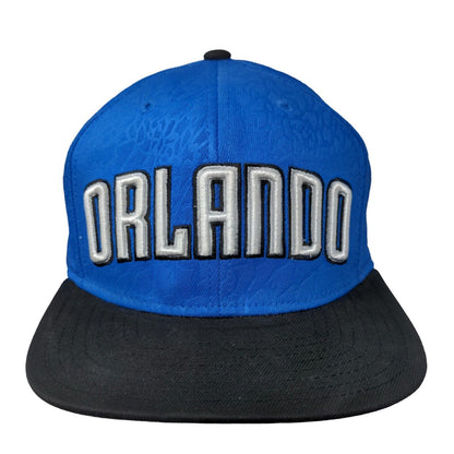 Adidas Orlando Magic Snapbak Hat Blue Black Embroidered Logo OSFA NBA