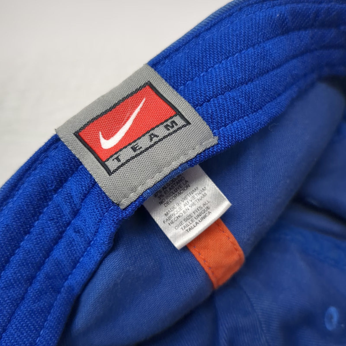 Boise State Broncos NCAA Nike Cap Blue Orange One Size BSU Stretch Swoosh Hat