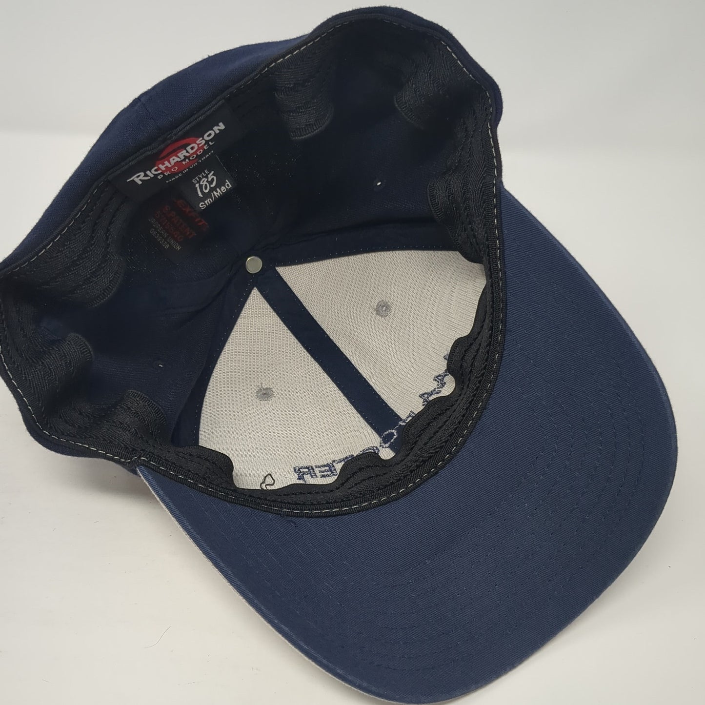 AAA Rooter Fitted Hat Multi One Size Embroidered Colorblock Richardson