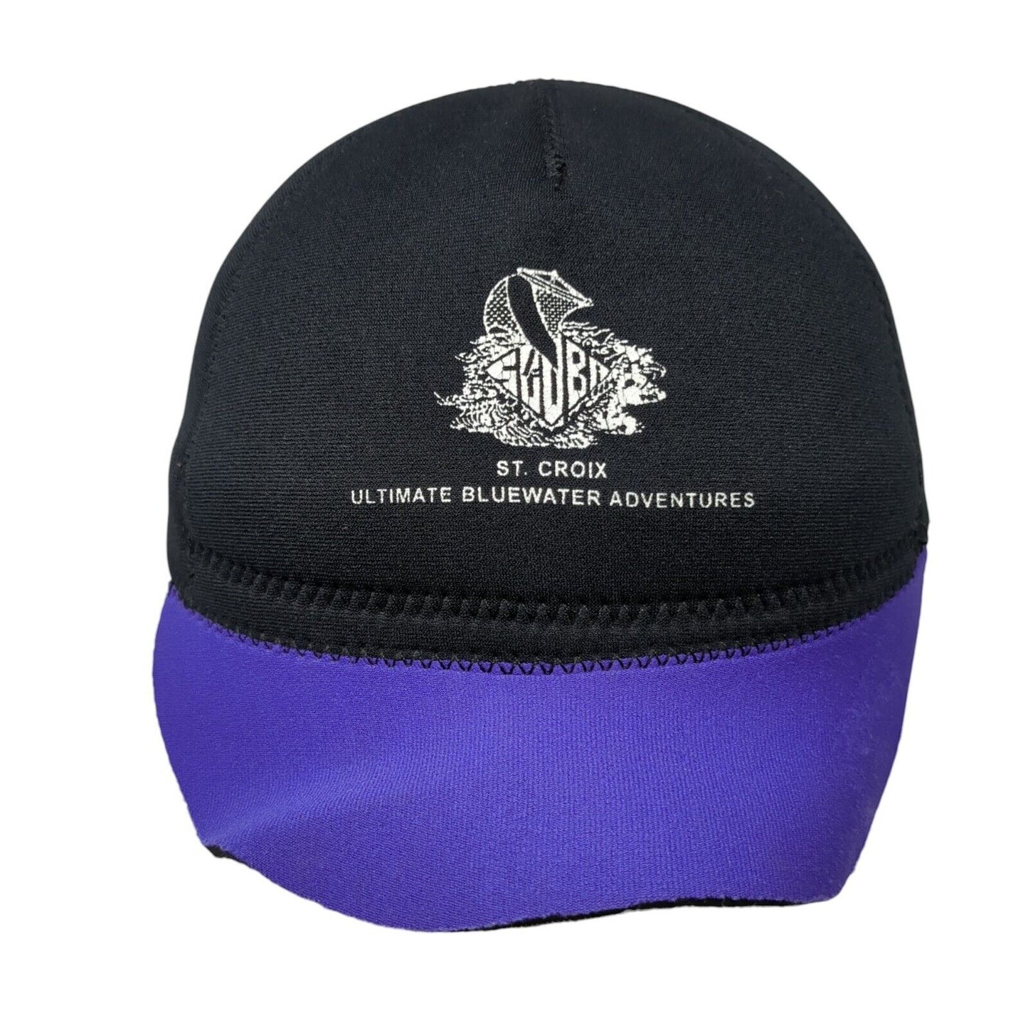 Squid Wear St. Croix Ultimate Bluewater Adventures Strapback Hat Black Small