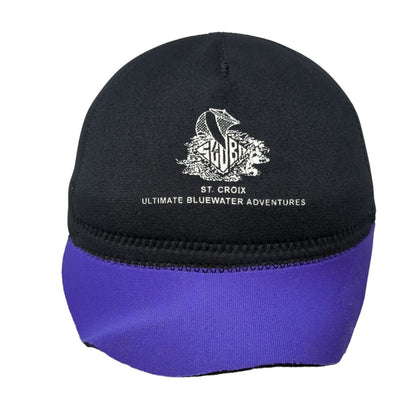 Squid Wear St. Croix Ultimate Bluewater Adventures Strapback Hat Black Small
