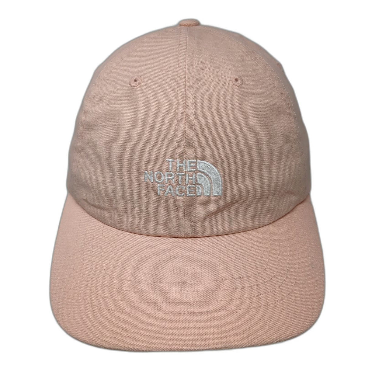 The North Face Baseball Cap Pink One Size Adjustable Embroidered Logo Cotton Hat