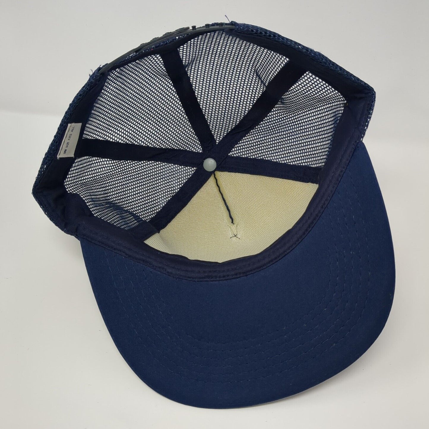 Chevrolet Police Package Snapback Rope Trucker Hat Blue OSFA Mesh Back