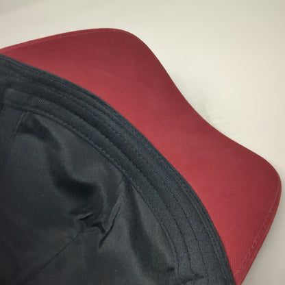 QFA 5 Panel Red Hat One Size 3D Raised Qatar Embroidery Adjustable Slideback